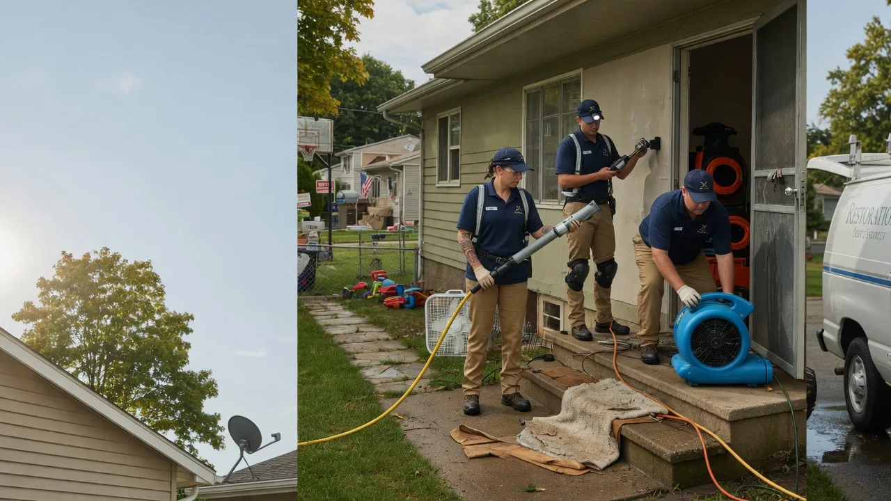 Crawl Space Water Removal in Bellbrook, OH near me