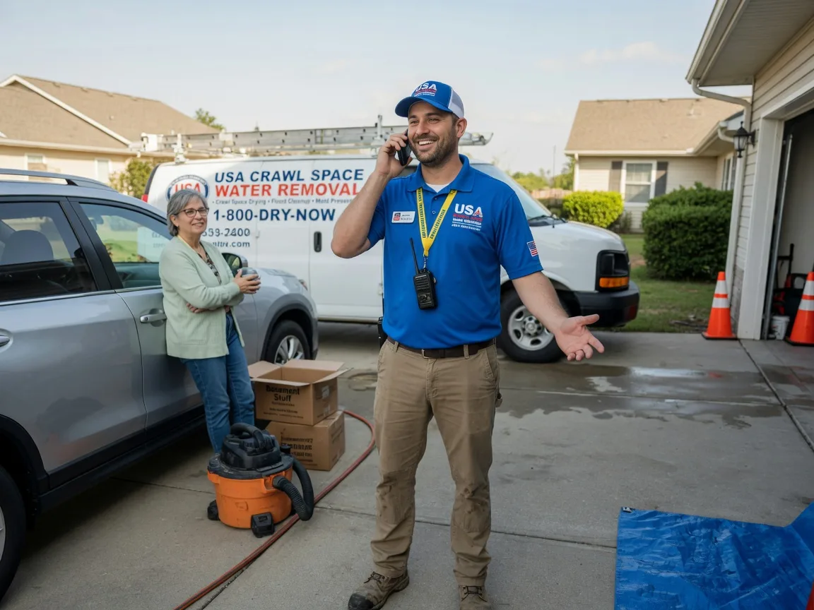 Crawl Space Water Removal Bellbrook, OH FAQs